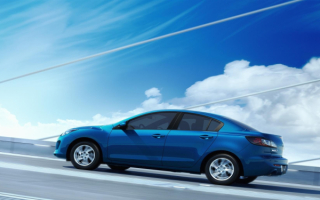 Mazda 3 sedan | Мазда 3 седан вид сбоку