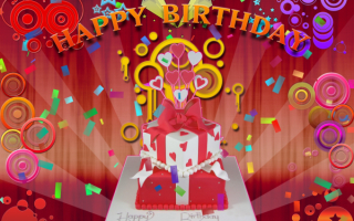 Веселый день рождения