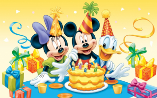 День рождения Микки Мауса