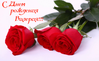 С днем рождения Валерия