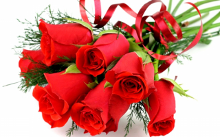 Букетик роз на день рождения