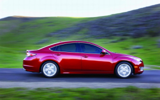 Mazda 6 | Мазда 6 на дороге