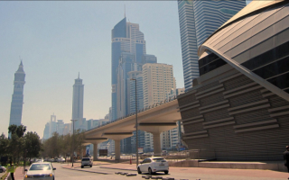 Улица города Дубай