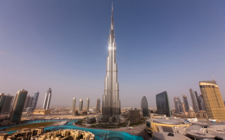 Дубай башня Бурдж Халифа