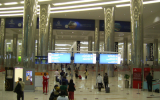 Дубай аэропорт терминал 3 зал прибытия