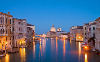 Вечерние огни Венеции