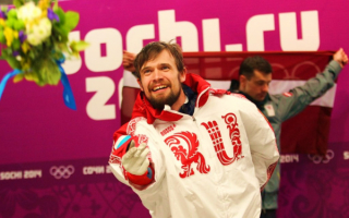 Олимпийский чемпион в скелетоне Александр Третьяков