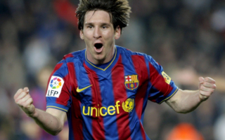 Лионель Месси звезда футбольной Барселоны