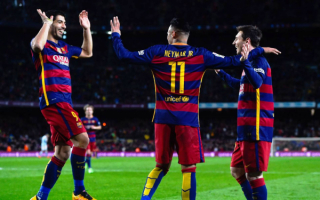 Суарес, Неймар и Месси