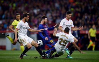 Лионель Месси в атаке