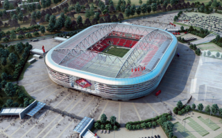 Стадион футбольного клуба Спартак Москва