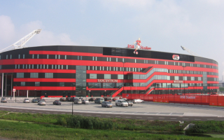 Стадион футбольного клуба АЗ Алкмар Нидерланды