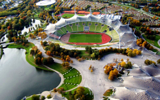Олимпийский стадион в Мюнхене, Германия