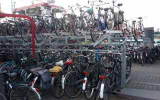 Амстердам велосипедная стоянка