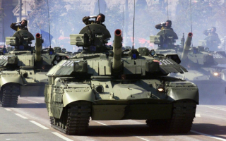 Танки на военном параде