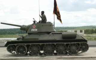 Легендарный советский танк Т-34