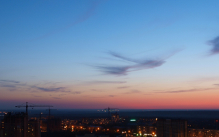 Вечерний Новосибирск