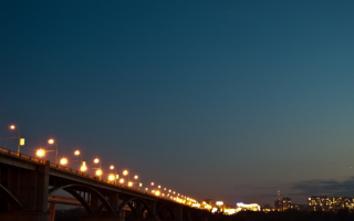 Мост в Новосибирске