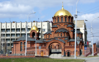 Храм Александра Невского в Новосибирске