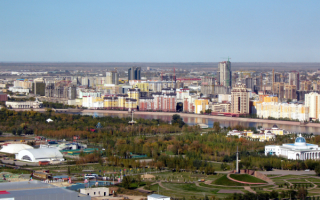 Панорама города Астана