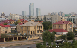 Улицы города Астана