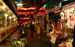 Торговые кварталы Бангкока