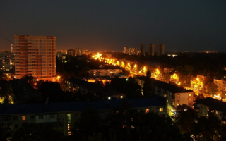 Ночной Краснодар