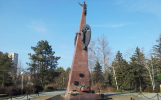 Памятник воинам Кубани погибшим в Афганистане