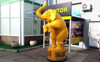 Танцующий слон  в Краснодаре