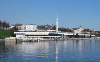 Речной вокзал в Ярославле