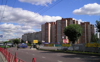 Московский проспект в городе Ярославль