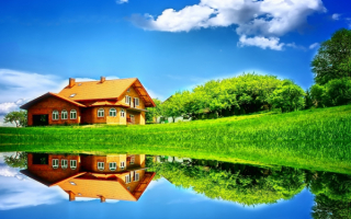 Дом на поляне