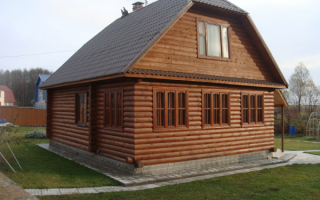 Коричневый дом