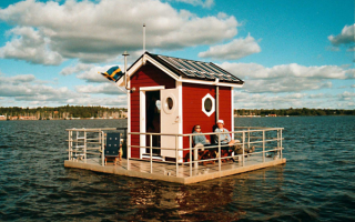 Домик на воде