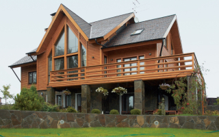 Красивый коттедж