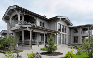 Современный деревянный дом