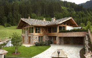 Дом в горах в стиле шале