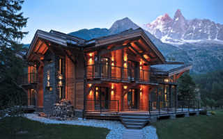 Дом в стиле шале