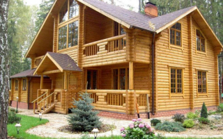 Коттедж в лесу