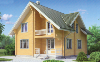 Коттедж из бруса