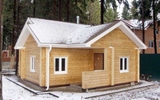 Деревянный домик