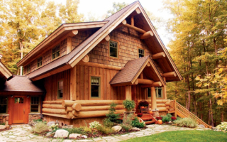 Деревянный домик