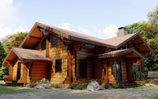 Дом из бруса