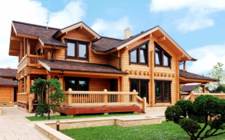 Дом из клееного бруса
