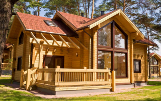 Коттедж из бруса