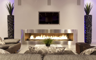 Камин в гостиной