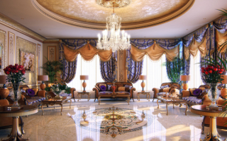 Красивый интерьер гостиной