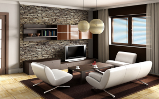 Интерьер современной гостиной