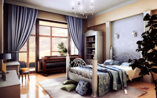 Интерьер спальни