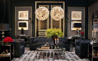 Гостиная ар-деко